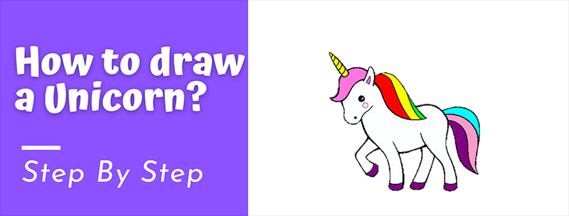 How to draw a Kawaii Unicorn?